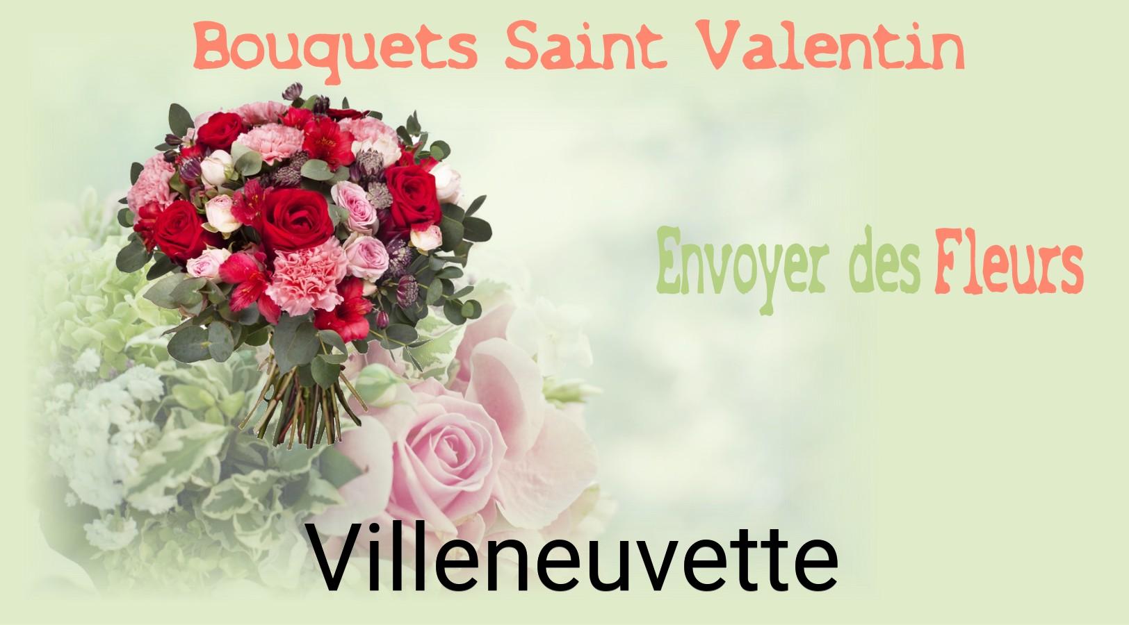 Roses de Saint-Valentin livrées à Villeneuvette